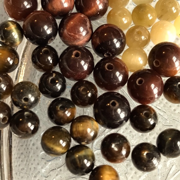 Tiger eye beads - Picture 2 of 9